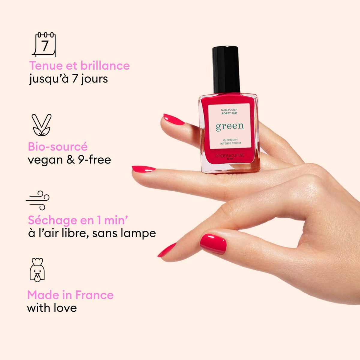 Vernis à Ongles Green - Amour