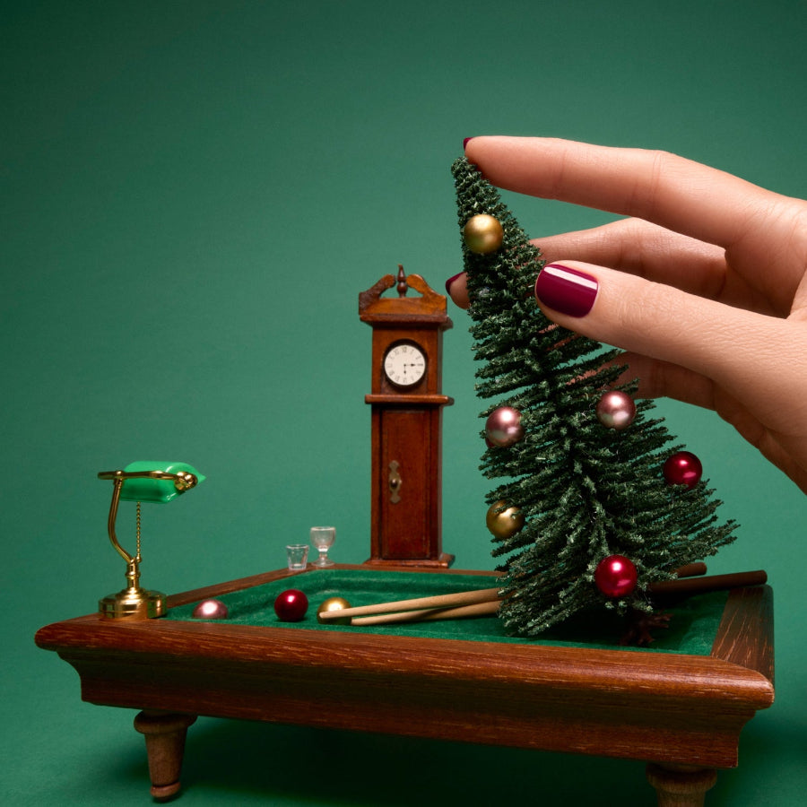 Vernis manucurist couleur amour pour Noël