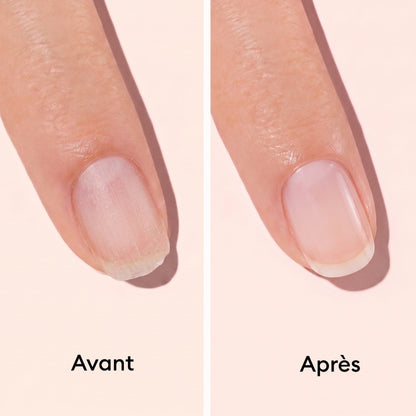 Coffret vernis soin pour ongles - Duo Day & Night - Avant/après