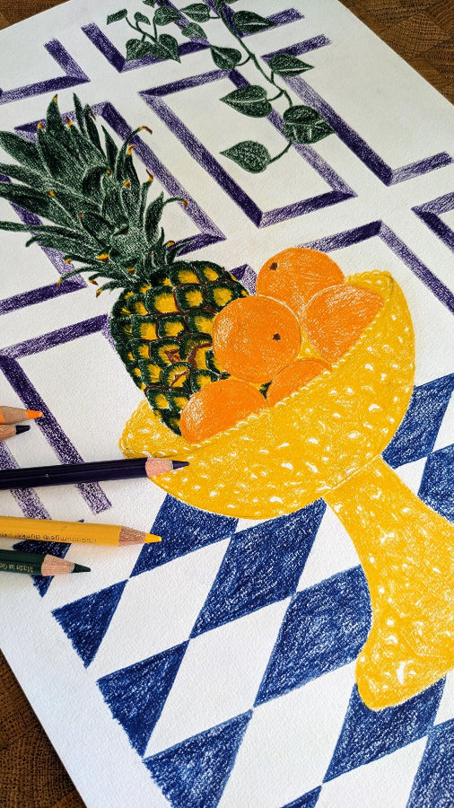 zoom sur l'affiche coupe à fruits